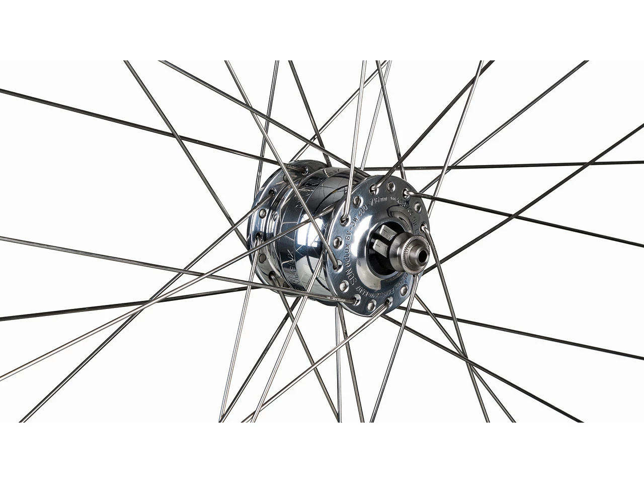 SON Delux + Open Pro + Sapim Race 28" Laufrad - Auslaufmodell 4 SON Delux + Open Pro + Sapim Race 28" Laufrad - Auslaufmodell – Bild 2