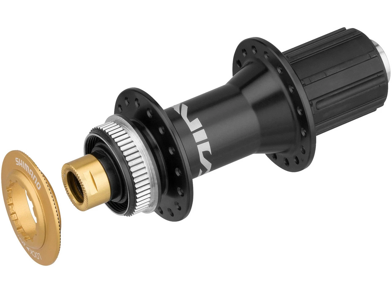 Shimano Saint HR-Nabe FH-M820 Disc Center Lock Für 12 Mm Steckachse 4 Shimano Saint HR-Nabe FH-M820 Disc Center Lock Für 12 Mm Steckachse – Bild 2