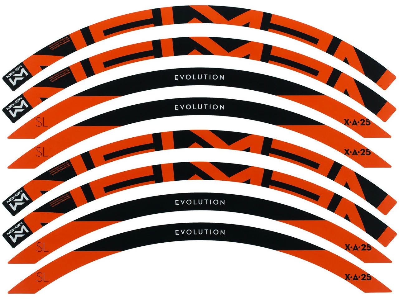 Newmen Felgen Decal Kit X.A.25 4 Newmen Felgen Decal Kit X.A.25 – Bild 2