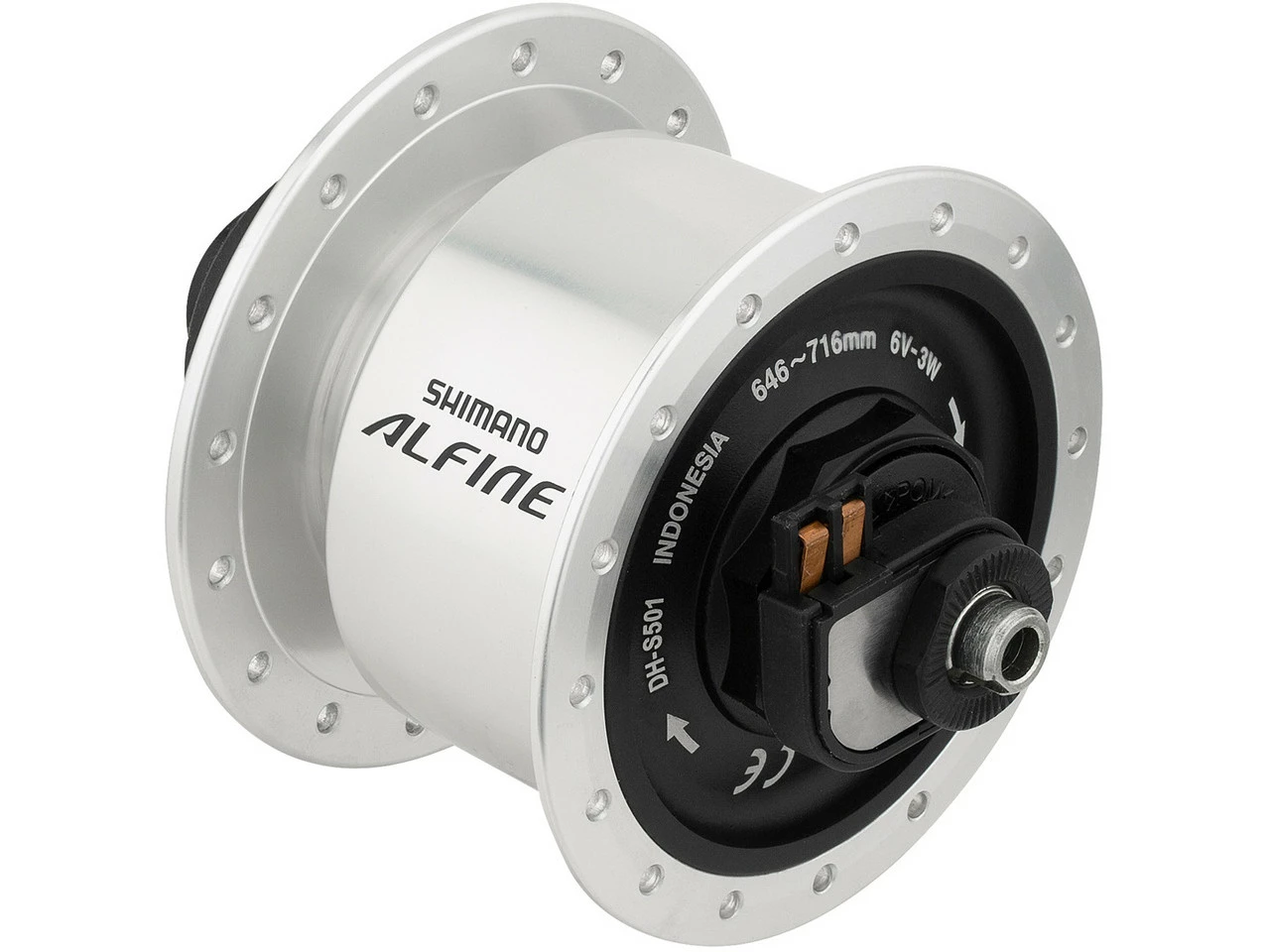 Shimano Alfine Disc Center Lock Nabendynamo DH-S501 9 Shimano Alfine Disc Center Lock Nabendynamo DH-S501 – Bild 7