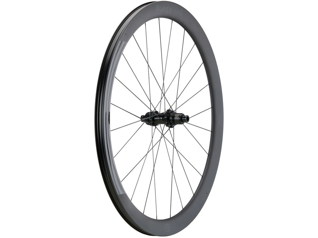 Black Inc Forty Five Disc Center Lock Carbon 28" Laufradsatz 6 Black Inc Forty Five Disc Center Lock Carbon 28" Laufradsatz – Bild 4