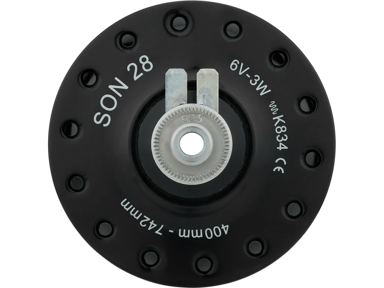 SON 28 Disc Center Lock Nabendynamo 7 SON 28 Disc Center Lock Nabendynamo – Bild 5